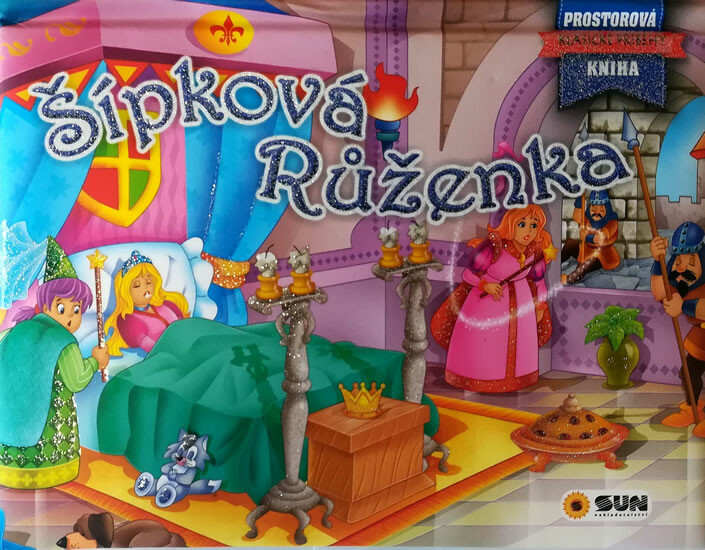 Kniha Šípková Růženka - Prostorová kniha, 1. vydání