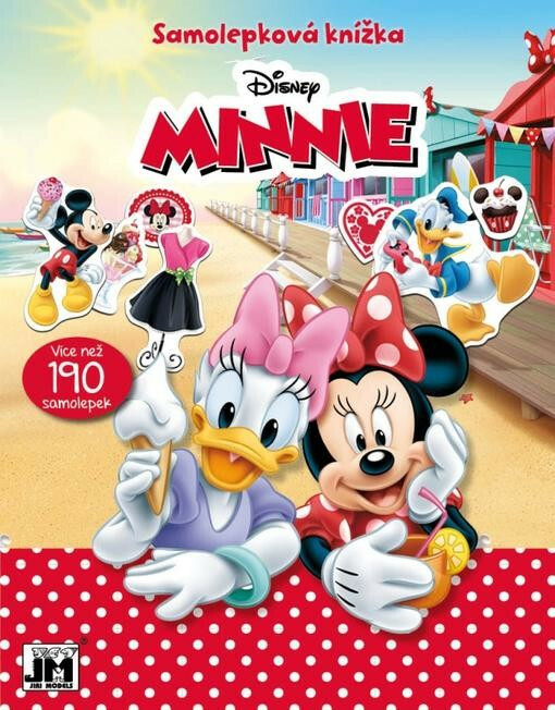 Kniha Minnie - Samolepková knížka