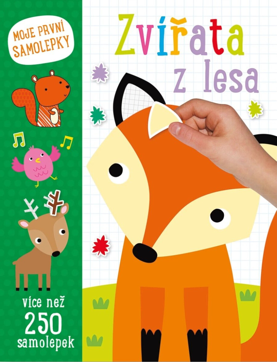 Kniha Zvířata z lesa - Moje první samolepky
