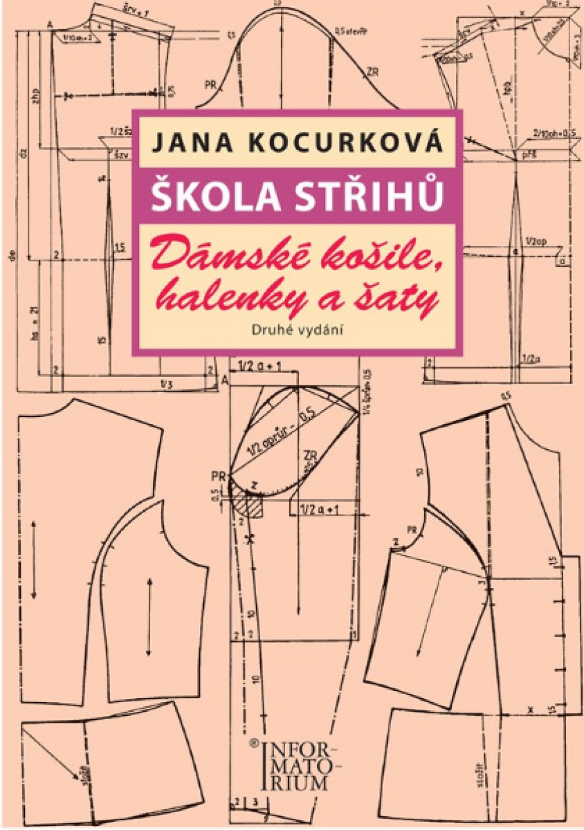 Kniha Škola střihů - Dámské košile, halenky a šaty