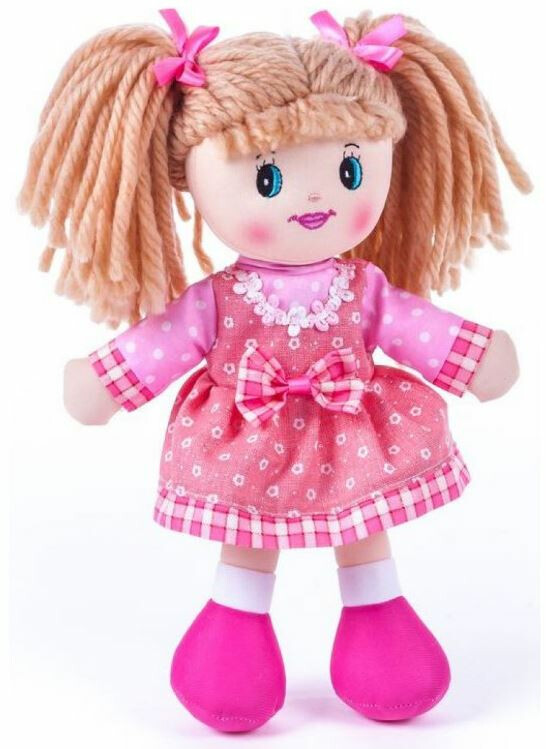 Panenka Terezka hadrová plyš 30 cm / česky mluvící na kartě