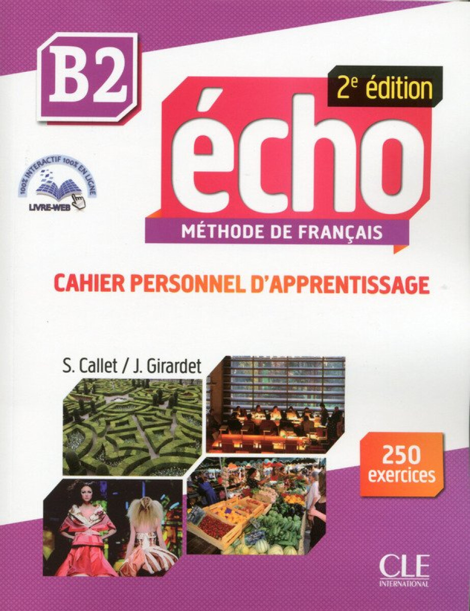 Kniha Écho B2: Livre + CD audio, 2ed