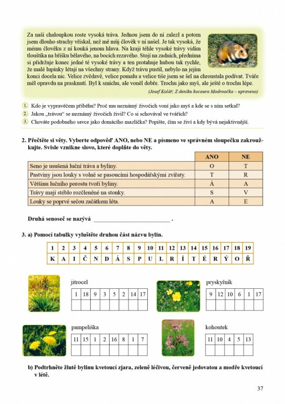 Přírodověda 4 – pracovní sešit, Čtení s porozuměním (44-31) – Thea Vieweghová