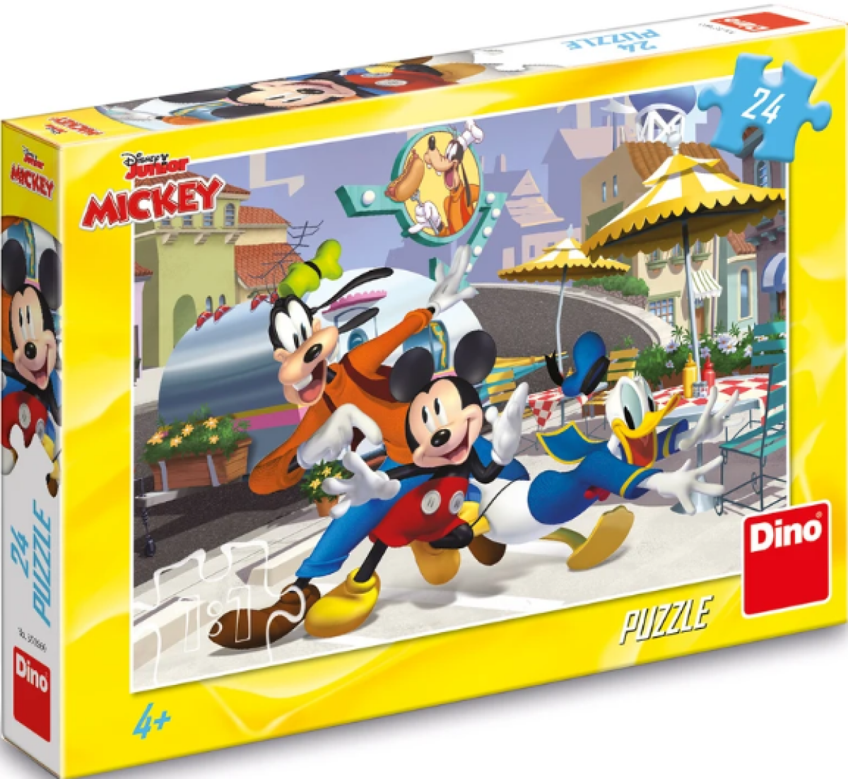 Puzzle Mickey a přátelé 24 dílků