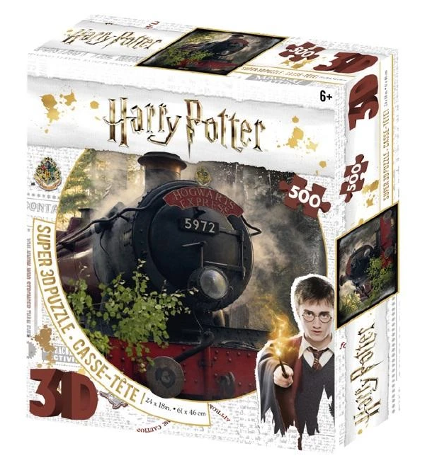 3D PUZZLE Harry Potter The Hogwarts Express 500 ks