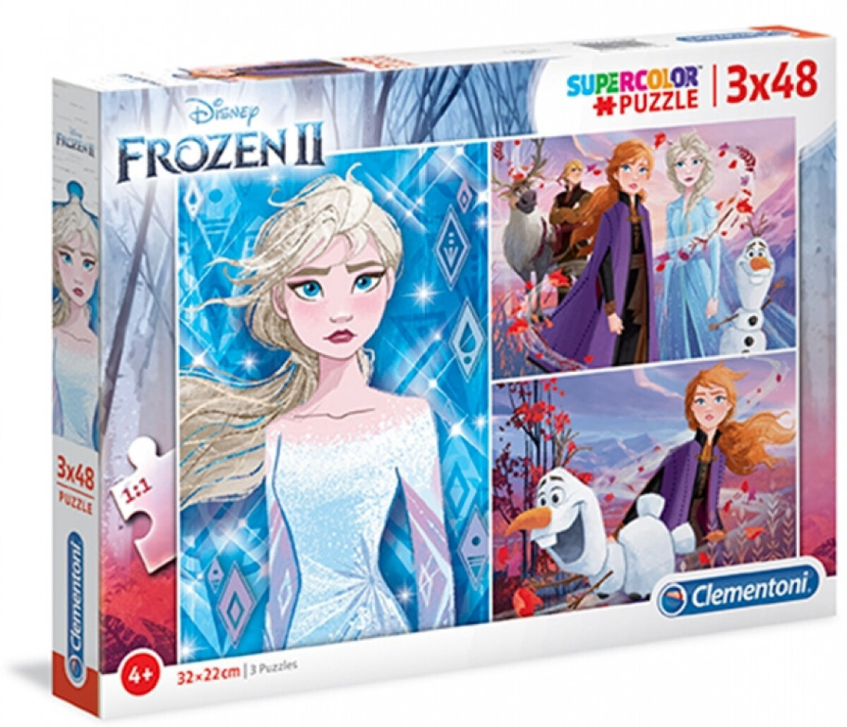 Kniha Clementoni Puzzle Supercolor