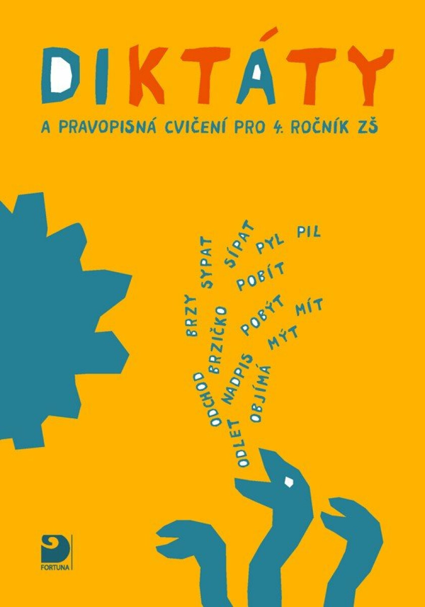 Kniha Diktáty a pravopisná cvičení pro 4. ročník ZŠ, 2. vydání