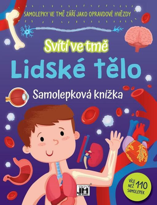 Kniha Lidské tělo - Svítí ve tmě