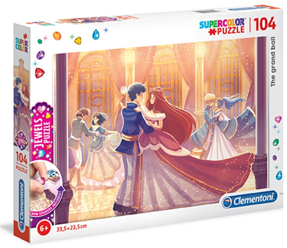 Clementoni Puzzle Jewels Velký ples / 104 dílků