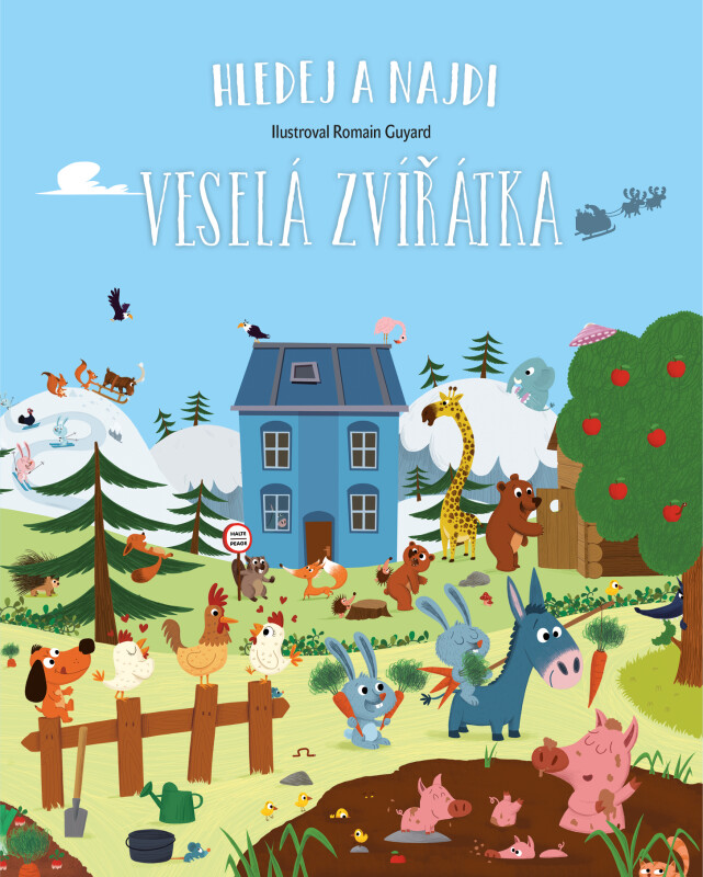 Kniha Hledej a najdi: Veselá zvířátka