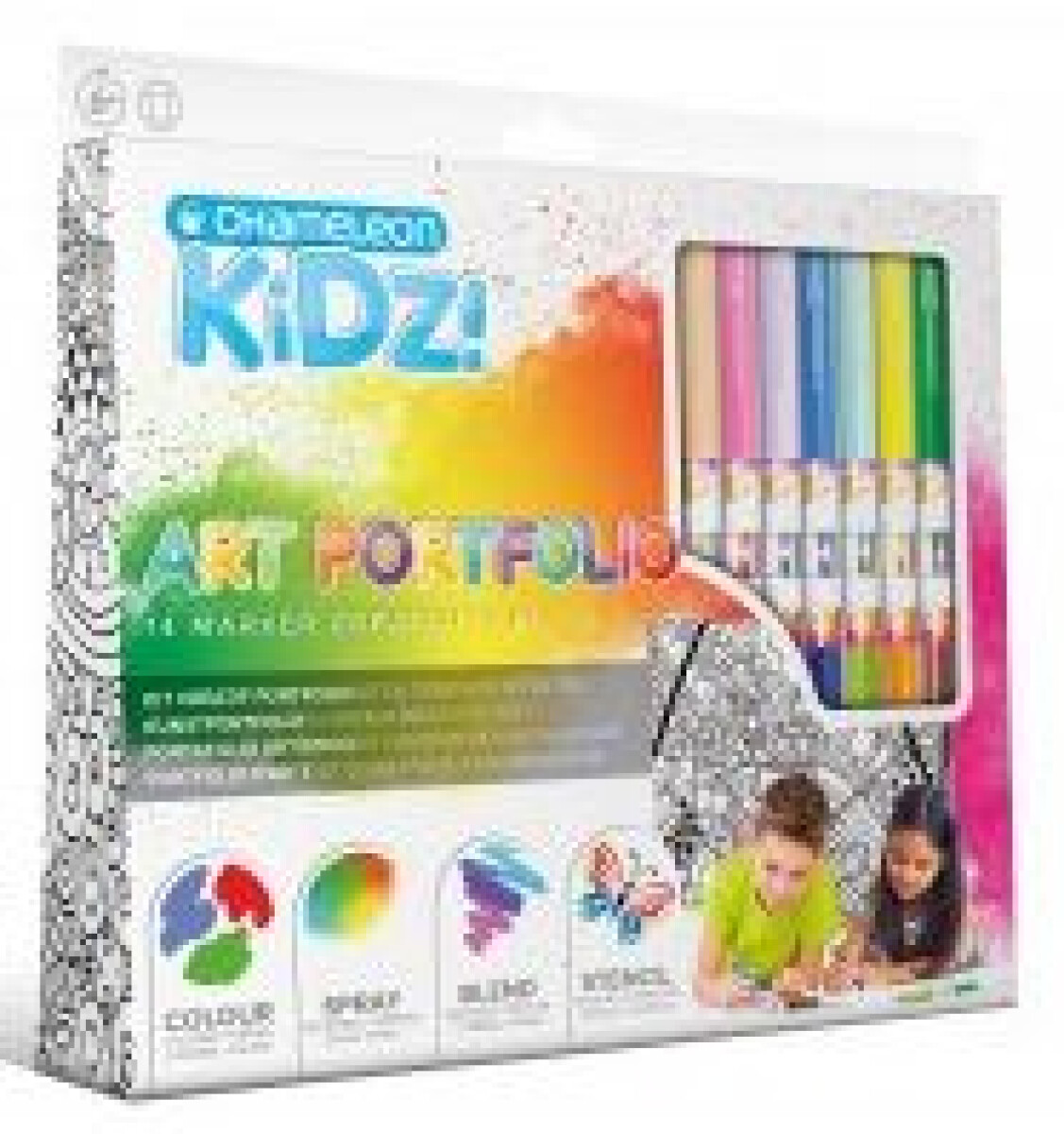 Dětský set Chameleon Kidz / Art Portfolio 10 ks (poškozené)