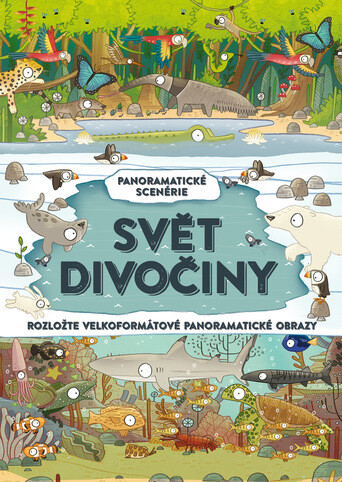 Kniha Svět divočiny - Panoramatické scenérie