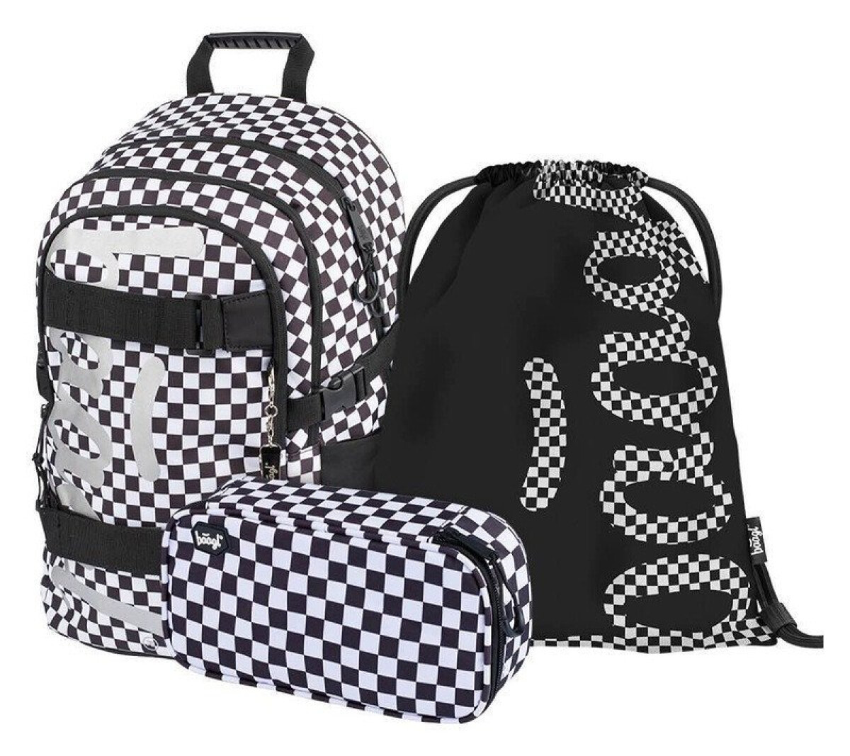 Kniha 3 SET Skate Ska: batoh, penál, sáček