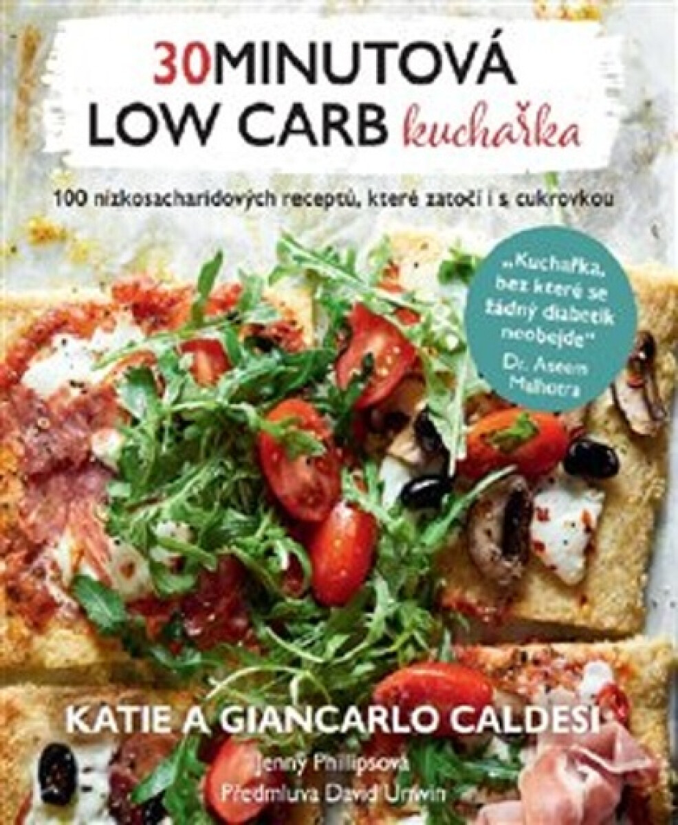 Kniha 30minutová low carb kuchařka