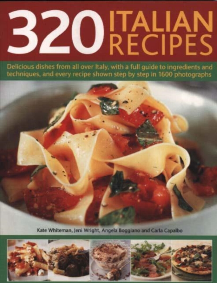 Kniha 320 Italian Recipes