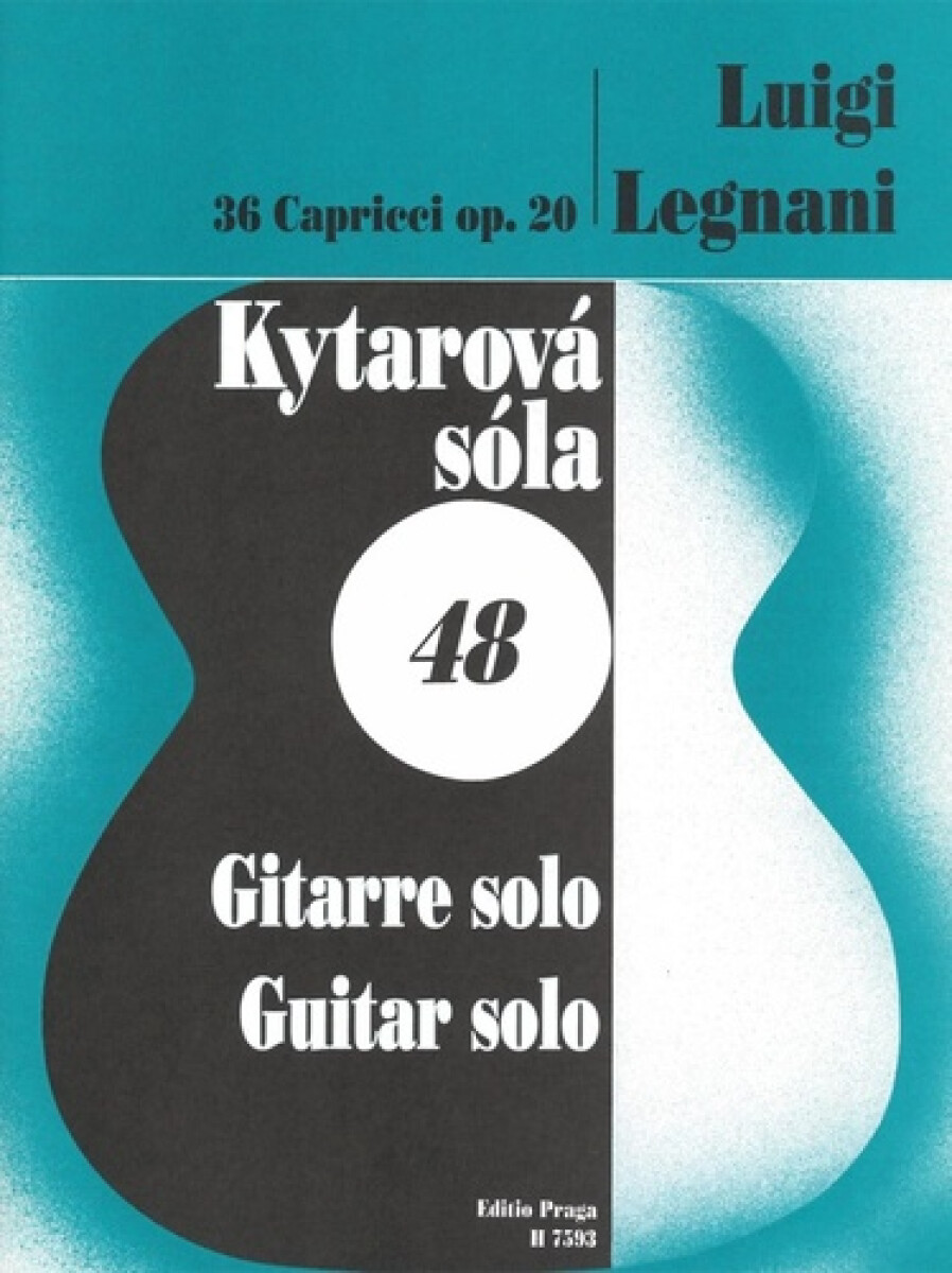 Kniha 36 capriccií op. 20