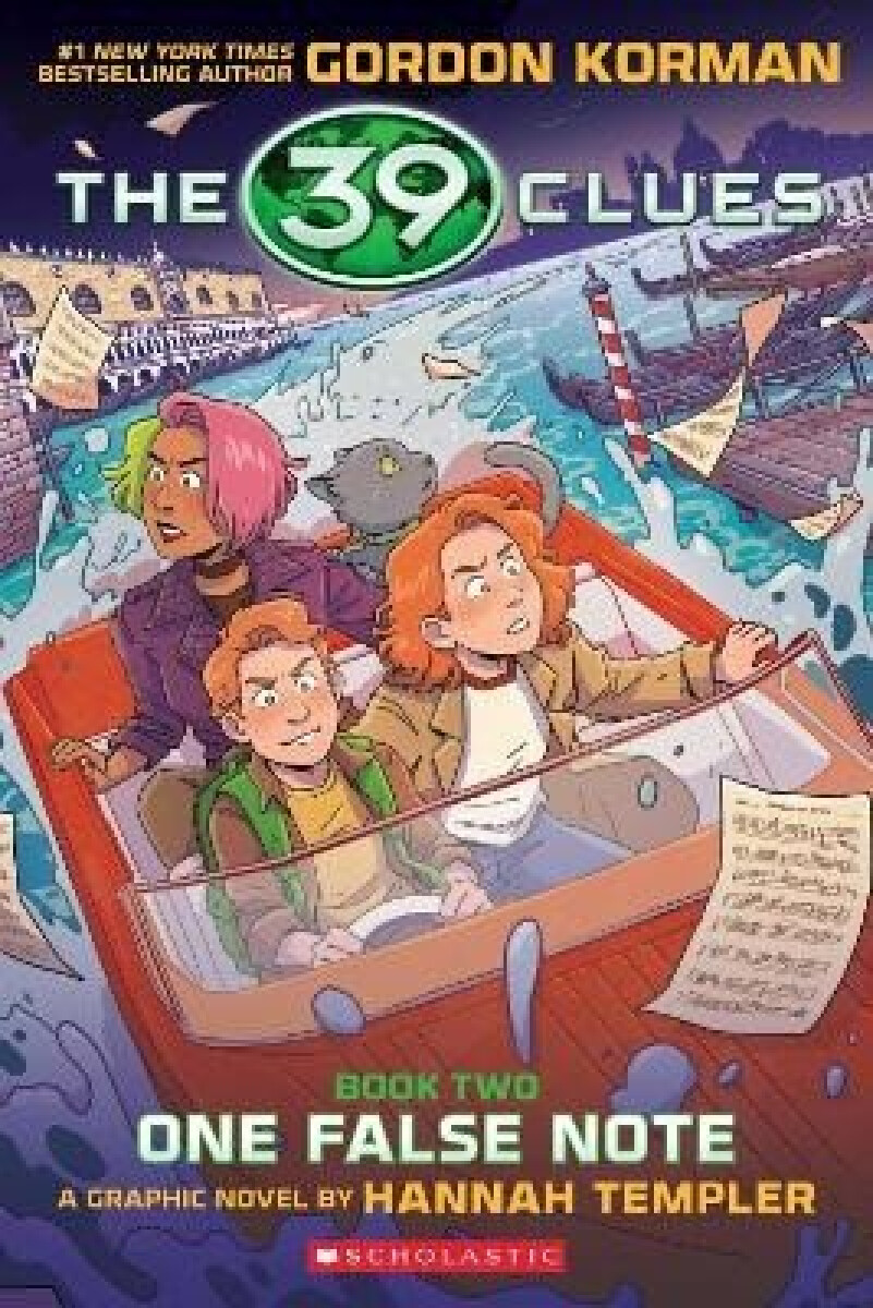 39 Clues Graphix #2: One False Note (Graphic Novel Edition) – Gordon Korman