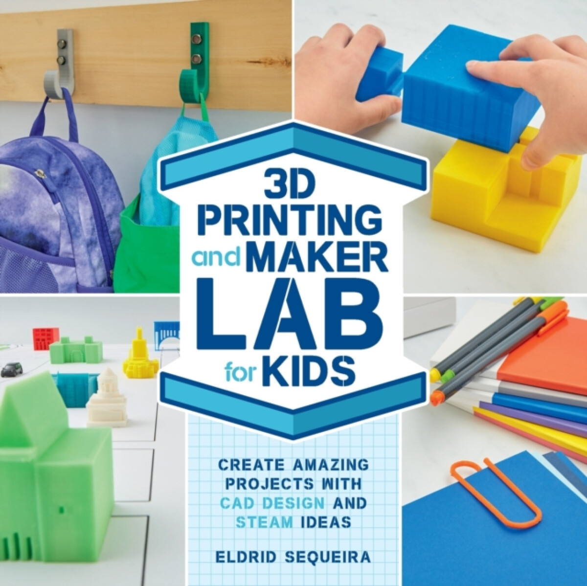 Kniha 3D Printing and Maker Lab for Kids