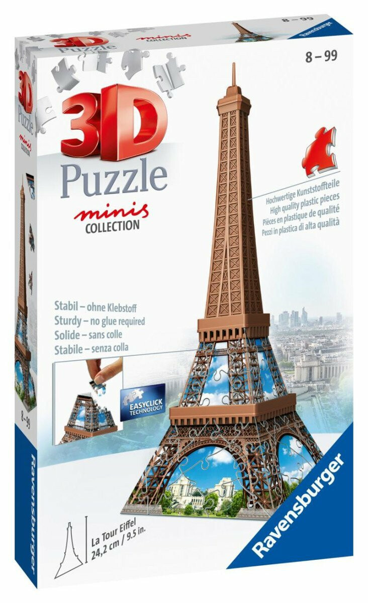 3D Puzzle: Eiffelova věž 54 dílků