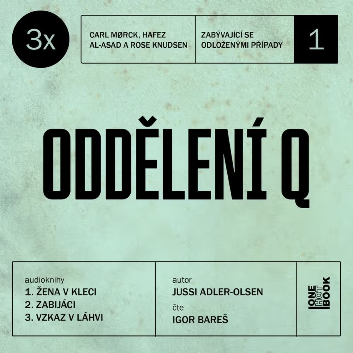 3x Oddělení Q - Jussi Adler-Olsen