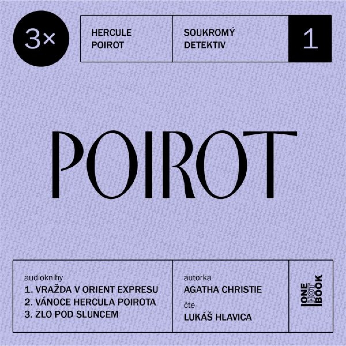 Levně 3x Poirot #1 - Agatha Christie - audiokniha