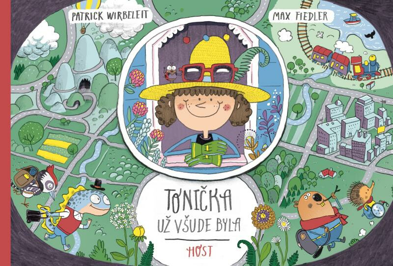Kniha Tonička už všude byla