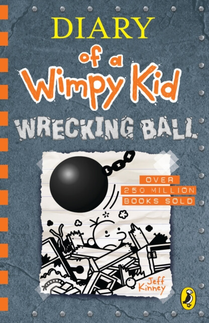 Kniha Diary of a Wimpy Kid 14 : Wrecking Ball, 1. vydání