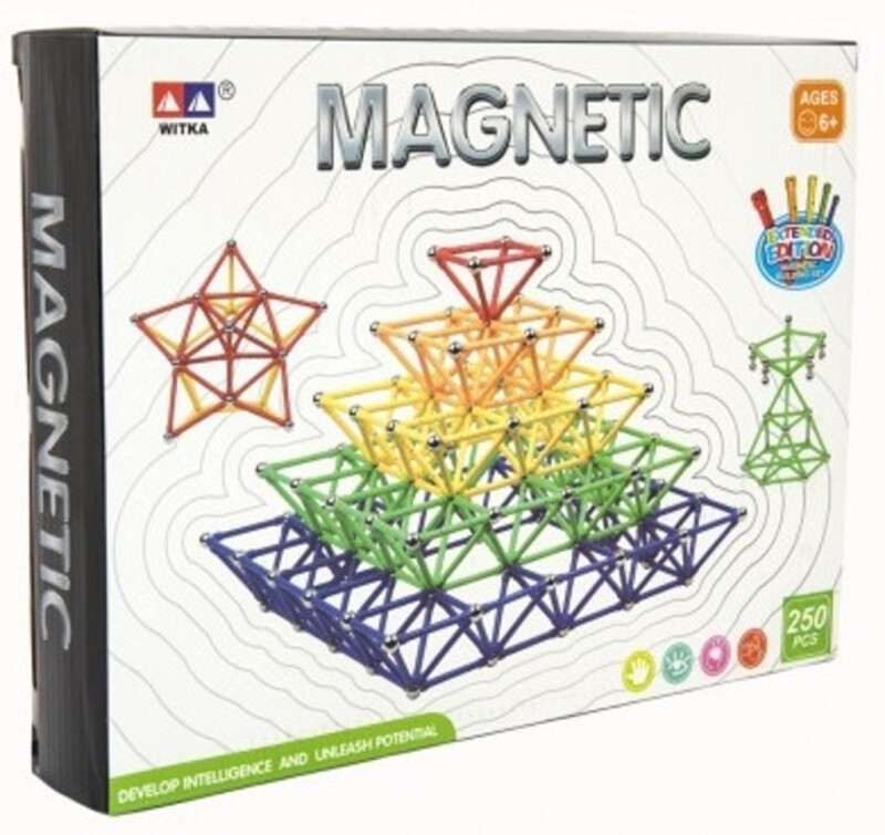 Magnetická stavebnice/250 ks