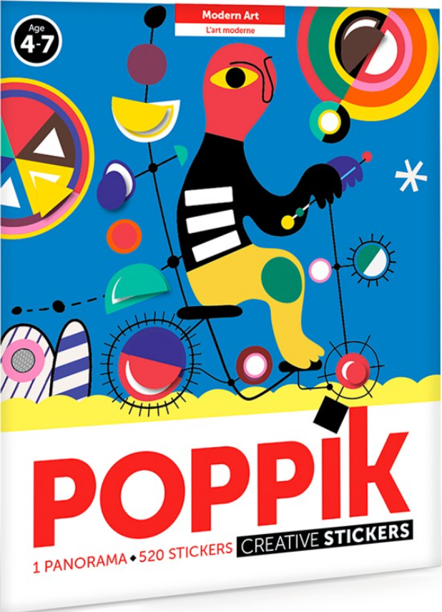 Samolepkové panorama - Moderní umění