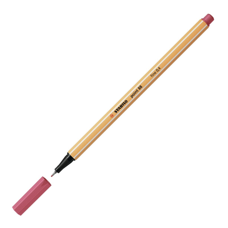 Liner Stabilo point 88 – 49 červená jahoda