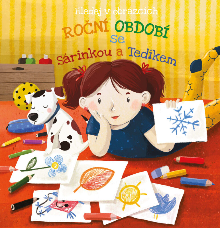 Kniha Roční období se Sárinkou a Tedíkem