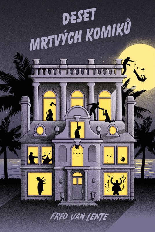 Kniha Deset mrtvých komiků - tajemné vraždy