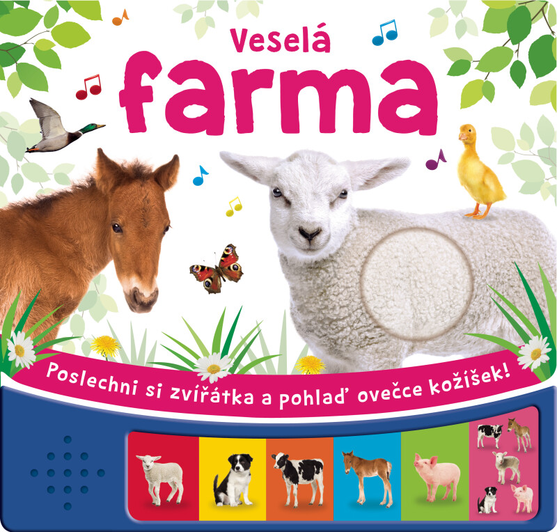Kniha Poslechni si a pohlaď: Veselá farma