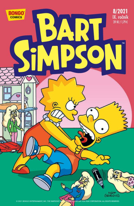 Kniha Simpsonovi - Bart Simpson 8/2021