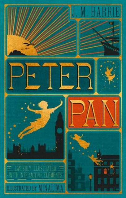 Peter Pan (MinaLima Edition) (lllustrated with Interactive Elements) - Sir J. M. Barrie (obrázek 3)