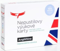 Kniha Angličtina - Nepustilovy výukové karty / Nepravidelná slovesa
