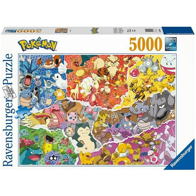 Puzzle Pokémon - 5000 dílků