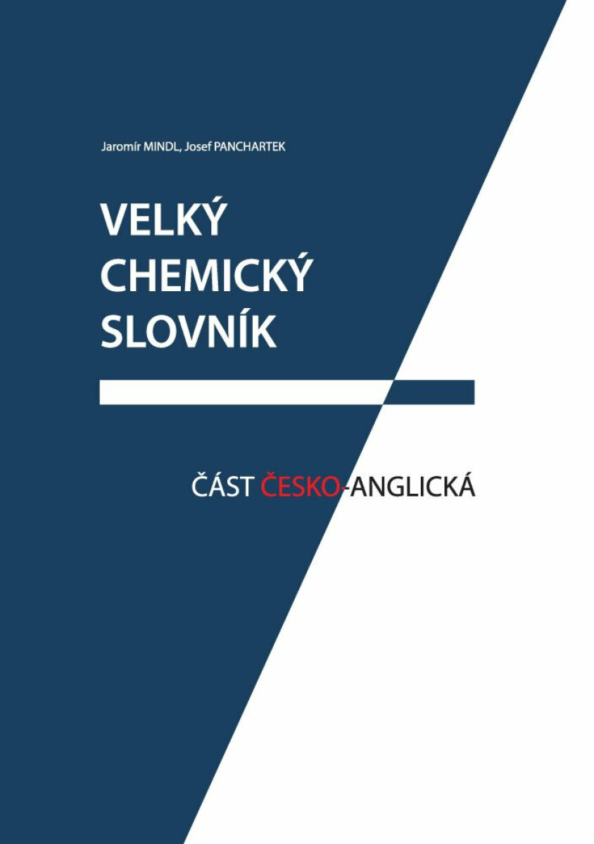 Kniha Velký chemický slovník: Část česko-anglická