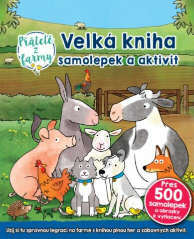 Kniha Velká kniha samolepek a aktivit