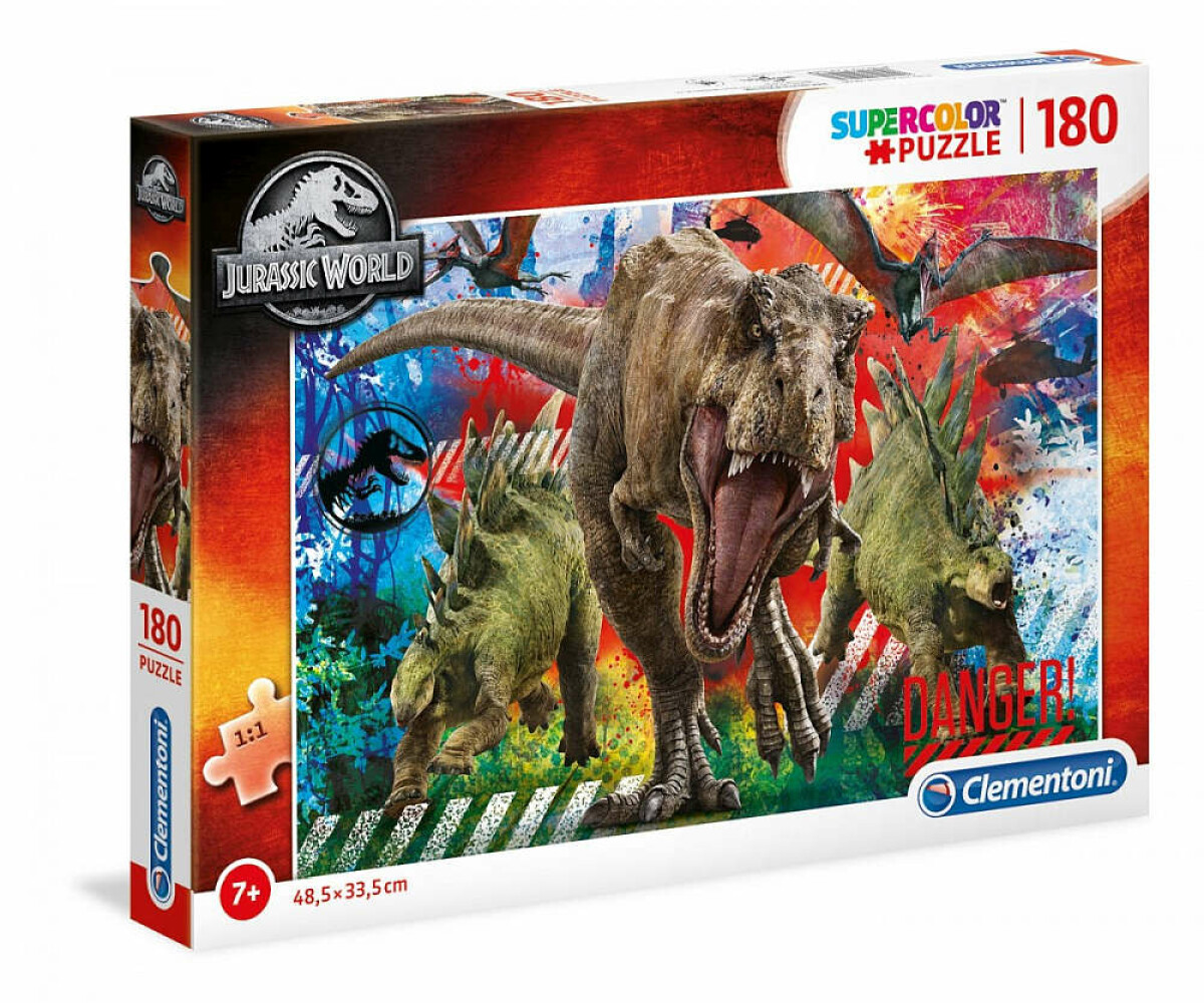 Clementoni Puzzle - Jurassic world 180 dílků