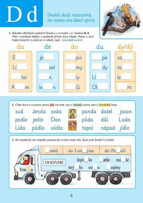 Můj slabikář 1. díl - Zuzana Pospíšilová, Lenka Bradáčová, Hana Rezutková (obrázek 3)