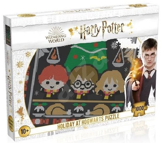 PUZZLE Harry Potter Vánoční Svetr 1000 dílků