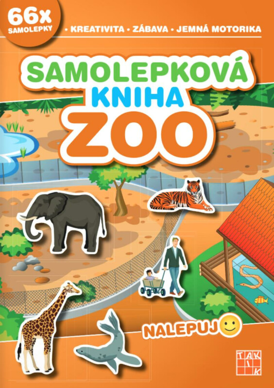Samolepková kniha ZOO
