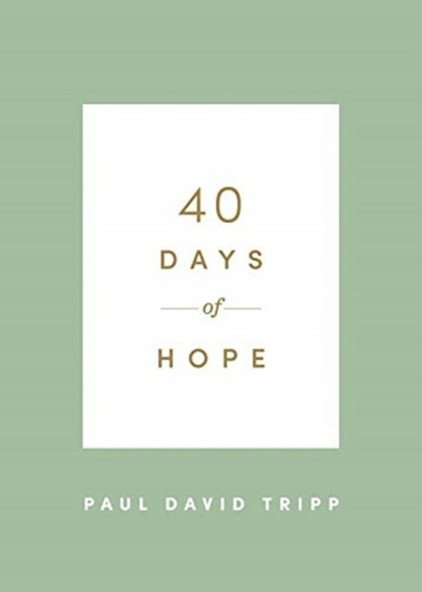 Kniha 40 Days of Hope
