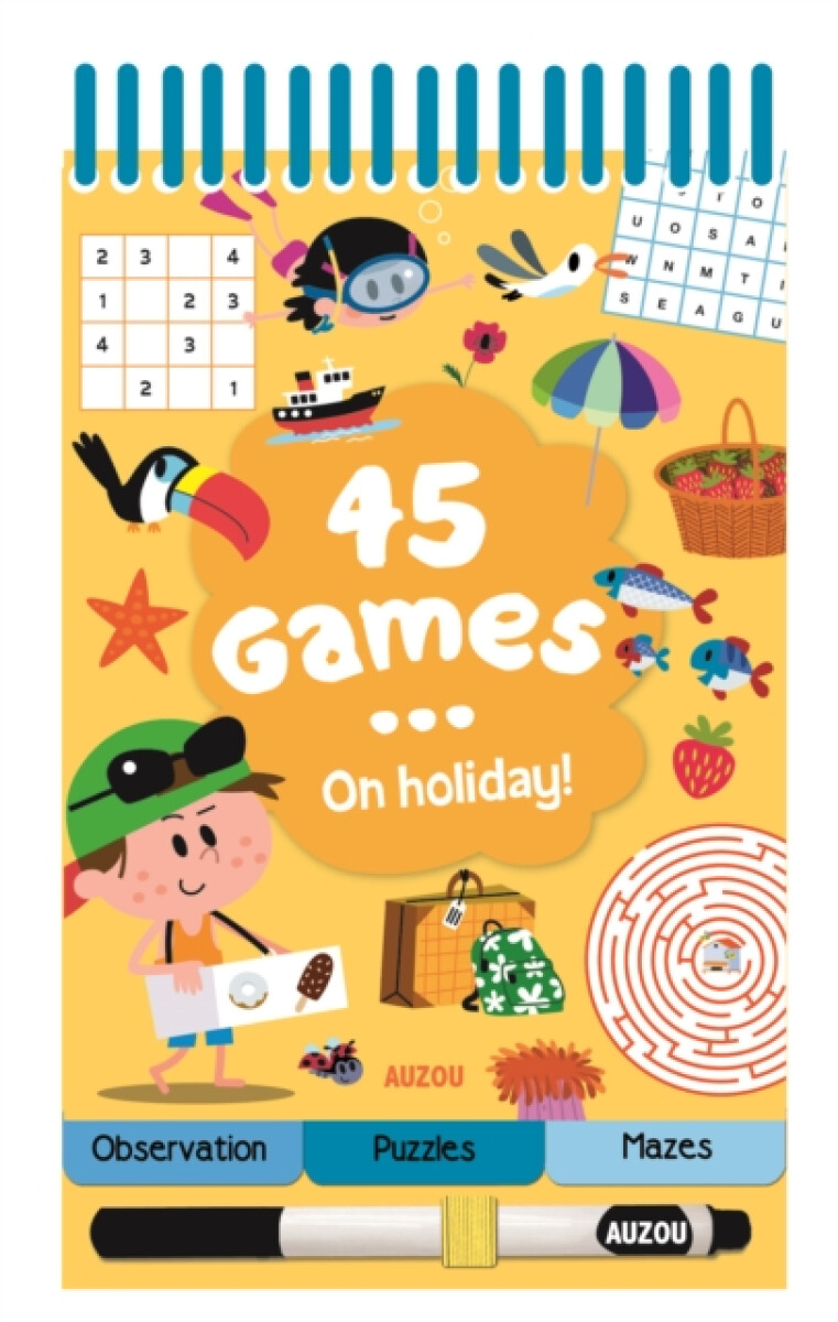 Kniha 45 Games... on Holidays!