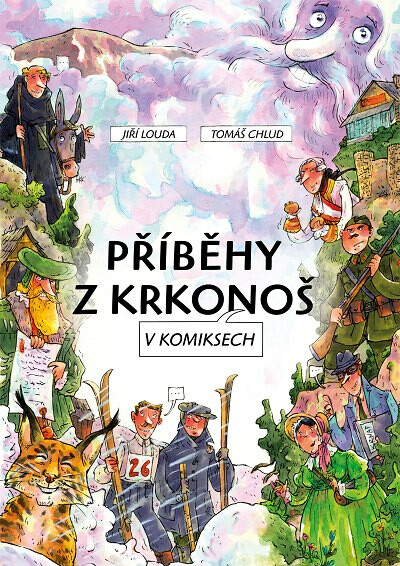 Kniha Příběhy z Krkonoš v komiksech