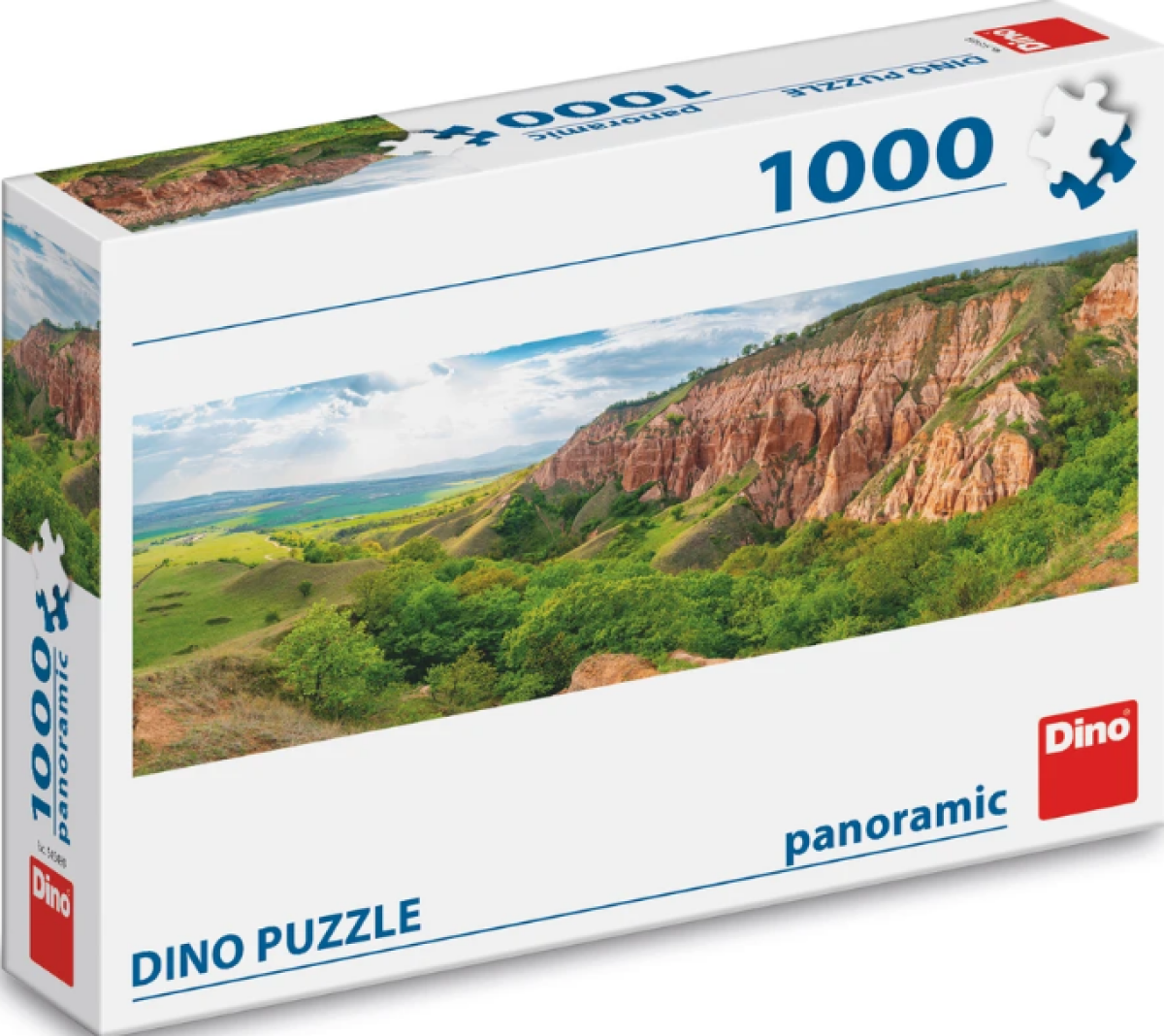 Puzzle Červená rokle 1000 dílků panoramic