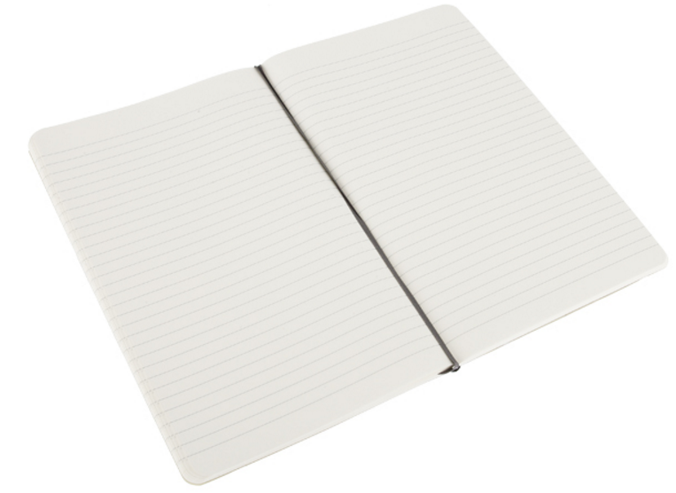 Zápisník MOLESKINE měkký linkovaný černý L (obrázek 3)