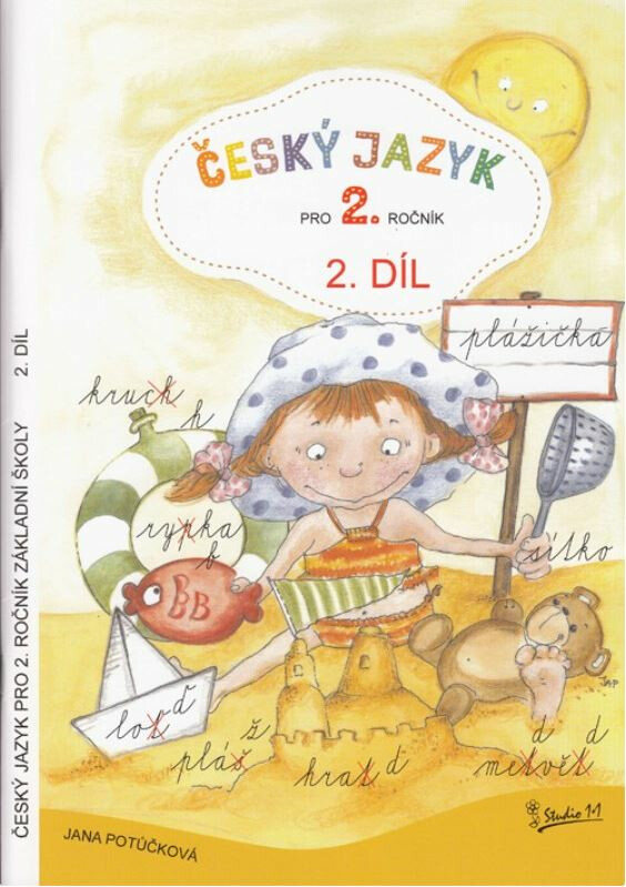 Kniha Český jazyk pro 2. ročník základní školy - 2. díl
