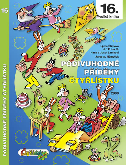 Kniha Podivuhodné příběhy Čtyřlístku 2000. (16. kniha)